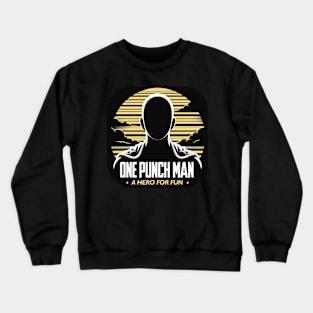 one punch man saitama Crewneck Sweatshirt